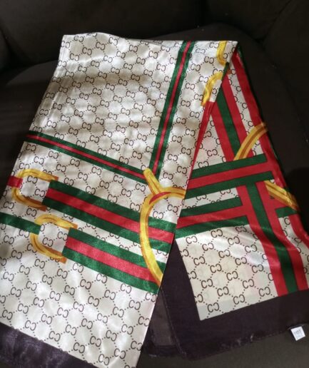 Luxury Printed Silk Scarf