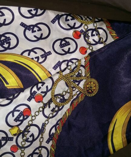 Luxury Printed Silk Scarf