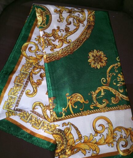 Luxury Printed Silk Scarf